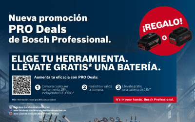 Nueva promoción PRO Deals de Bosch Professional